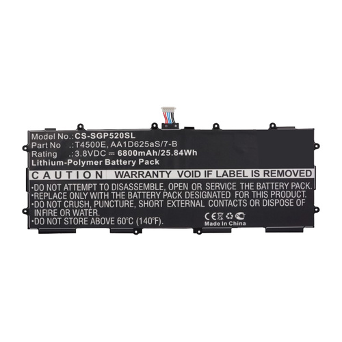 Samsung Galaxy Tab 3 10.1 Replacement Aftermarket Battery Module