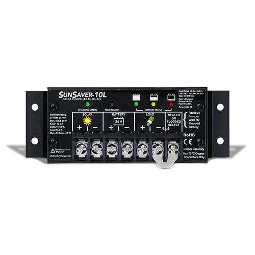 Morningstar SunSaver 4 Stage 12v 10a PMW Solar Controller with LVD