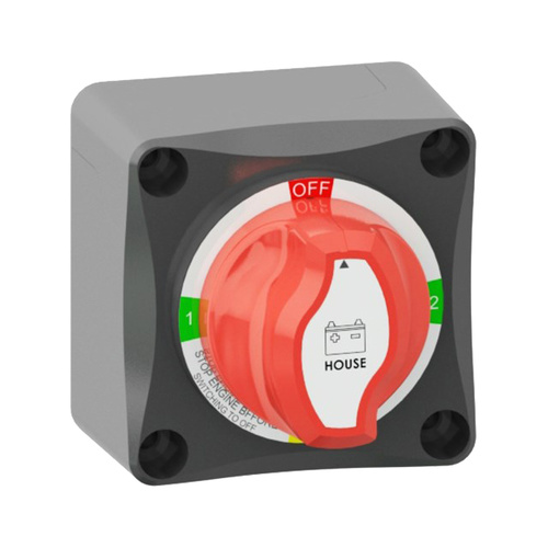 Battery Isolator Switch with AFD - 4 Position