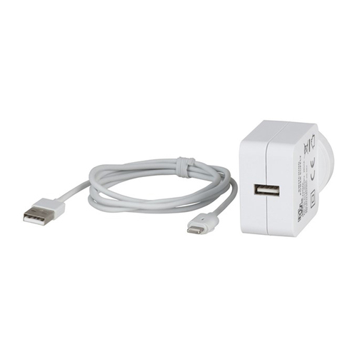 Standard 2.4a USB Charger with Lighting Cable