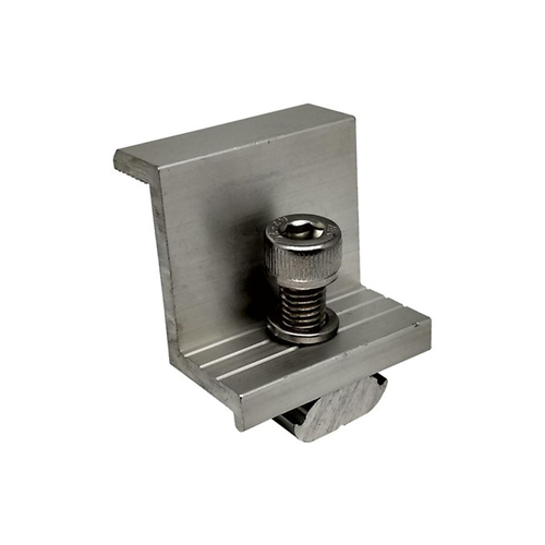 Solar Panel Rail End Clamp 35mm