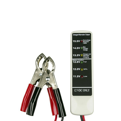 12v Basic Battery, Charger and Alternator Tester