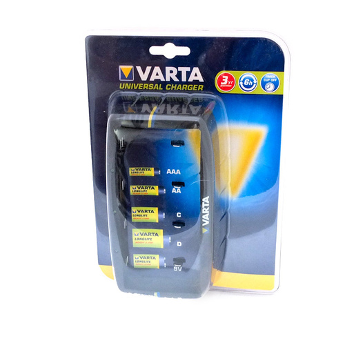 Varta Universal AA, AAA, C D and 9V Battery Charger (57268) Mr