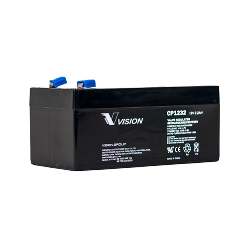 Vision CP Series 12v 3.2ahr AGM Battery F1