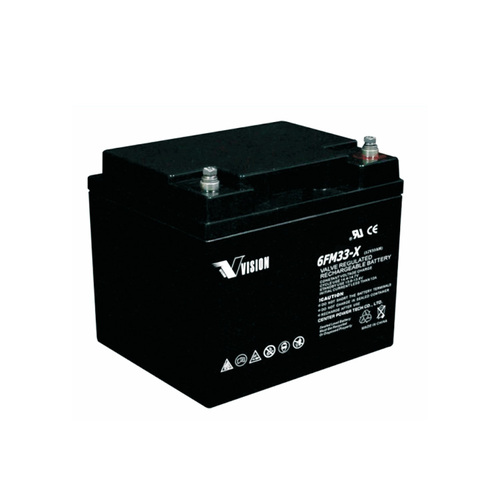 Vision FM Series 12v 33ahr AGM Battery M6 V2