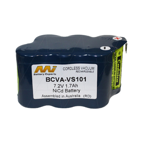 Aftermarket VAX VS-101 7.2v 17ahr NiCD Replacement Battery
