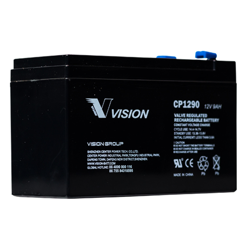 Vision CM Series 12v 9ahr AGM Battery F2