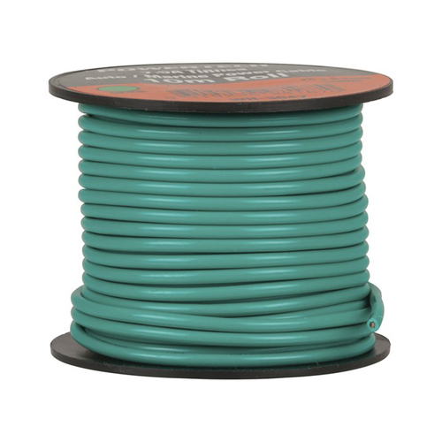 PVC Insulated 7.5a General Purpose 10m Wire Roll Green