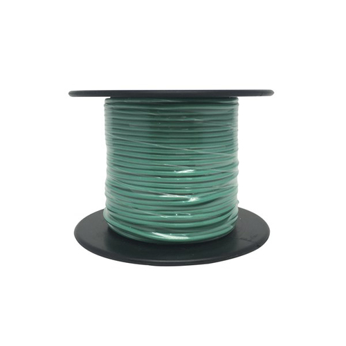 Green Light Duty Hook-up Wire 25mm Roll